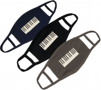 Washable Protective Face Mask - piano keys design
