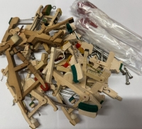 Bag of assorted Action Parts