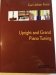 Upright and Grand Piano Tuning