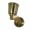 Solid Brass Round Cup Castor.